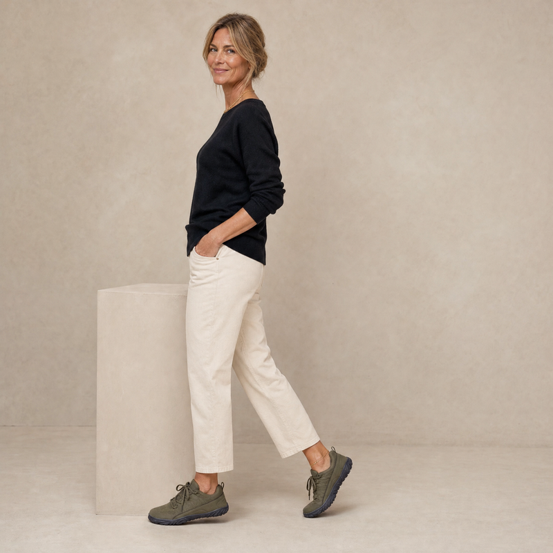 Kindfeet Flex Knit — Green colourway
