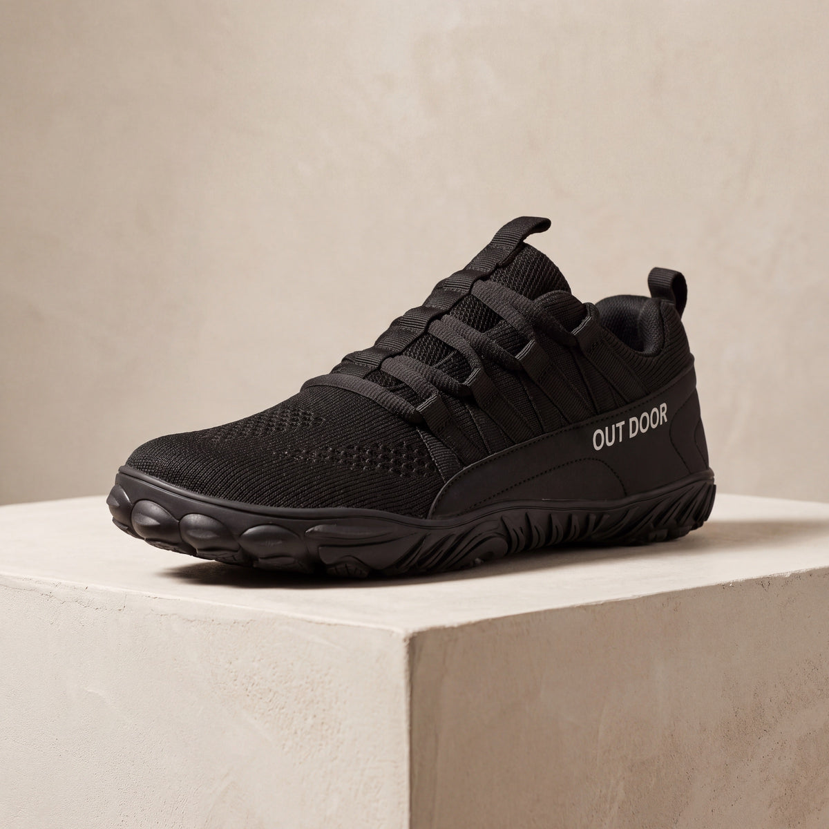 Kindfeet Flex Knit — Black colourway