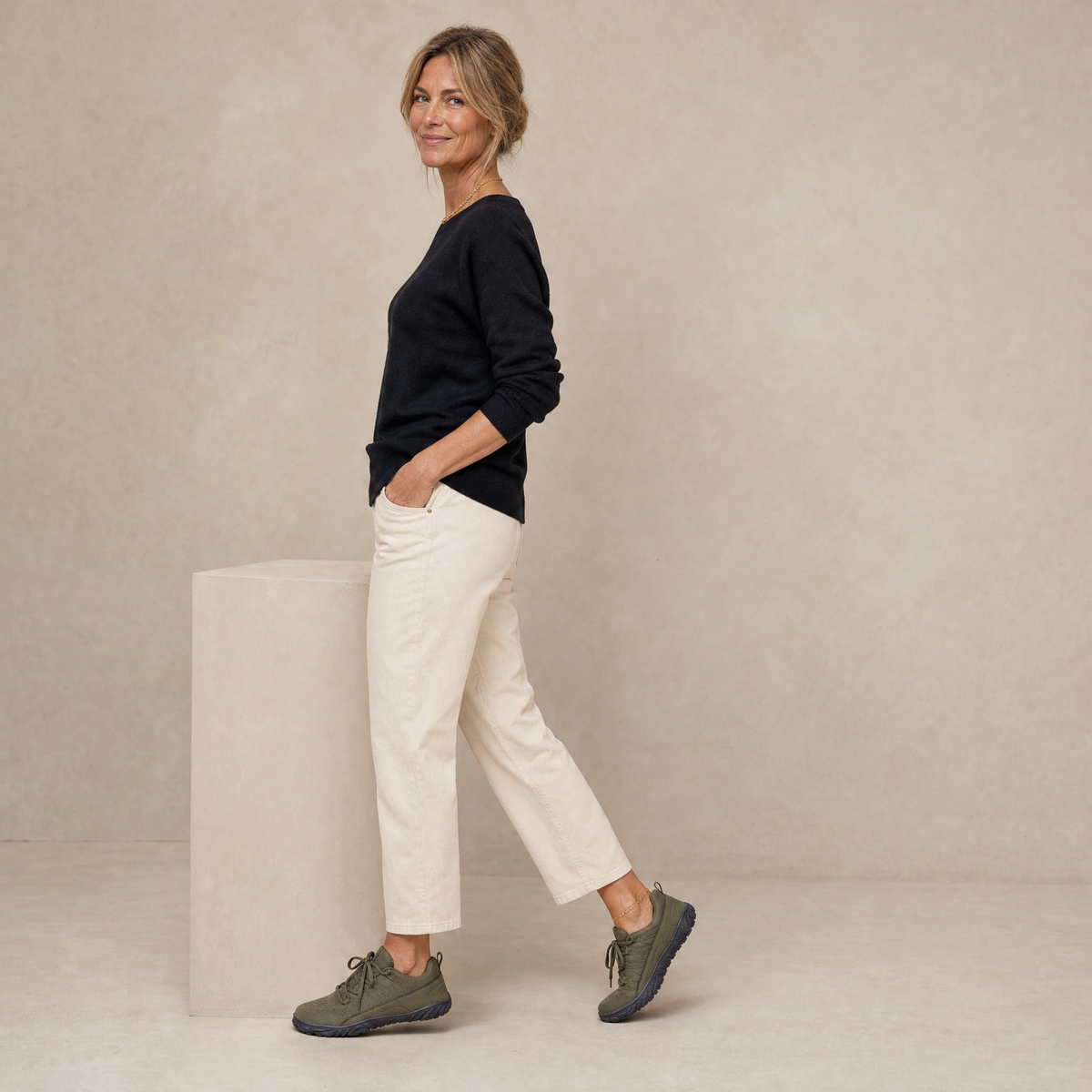 Kindfeet Flex Knit — Green colourway
