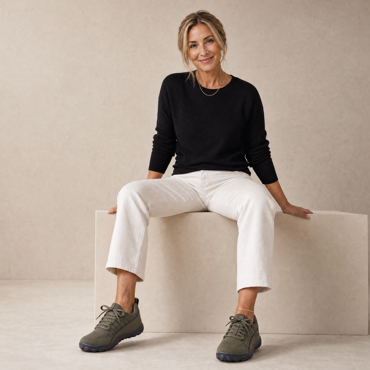 Kindfeet Flex Knit — Green colourway
