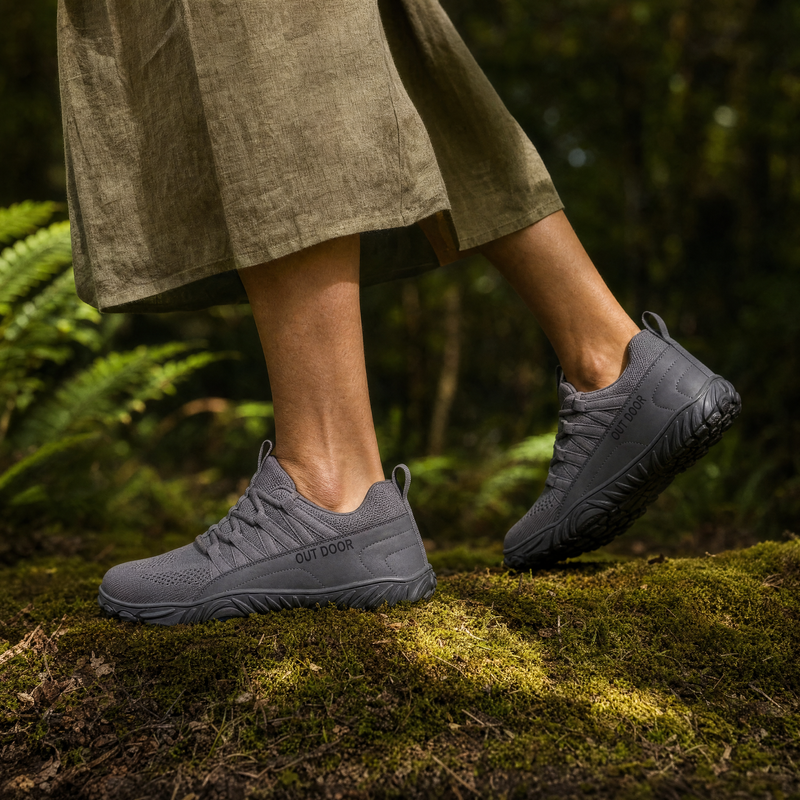Kindfeet Flex Knit — Grey colourway